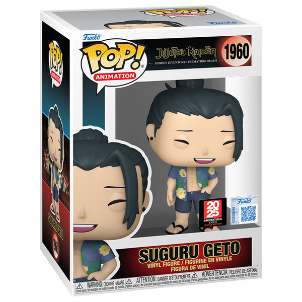 Funko POP #1960 Jujutsu Kaisen Suguru Geto in Beach Outfit Exclusive Figure